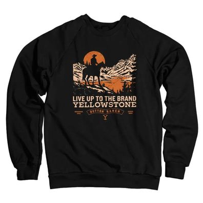 Yellowstone Sweatshirt Live UP TO The Brand PM-3-YSTN022M
