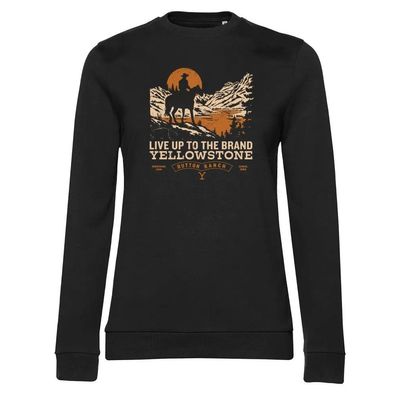 Yellowstone Damen Sweatshirt Live UP TO The Brand Girly PM-53-YSTN022W