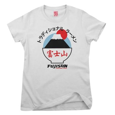 Torc Damen T-Shirt Fujisan Ramen Girly Tee PA-5-TORC009W