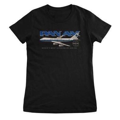 Pan-Am Damen T-Shirt 747 Girly Tee PK-5-PANAM007W