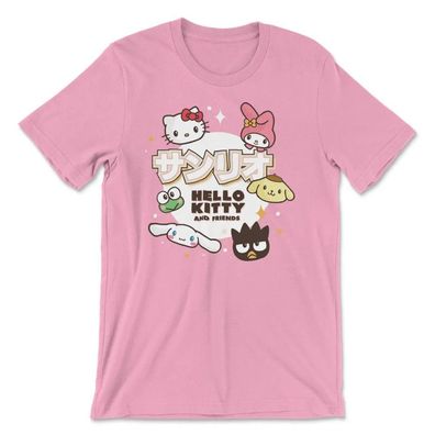 Hello Kitty T-Shirt And Friends Japanese SNR-1-HKF001