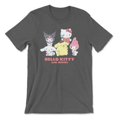 Hello Kitty T-Shirt And Friends Sketch SNR-1-HKF003