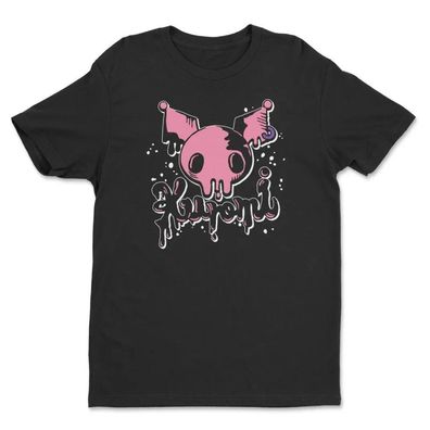 Hello Kitty T-Shirt Kuromi Splash SNR-1-HKKMR005