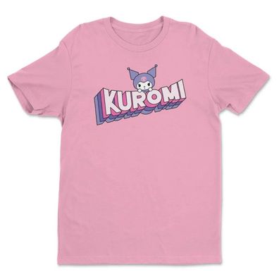 Hello Kitty T-Shirt Kuromi Retro Pop Logo SNR-1-HKKMR004
