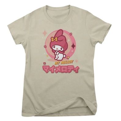 Hello Kitty Damen T-Shirt MY Melody Japanese Girly Tee SNR-5-HKMM001W