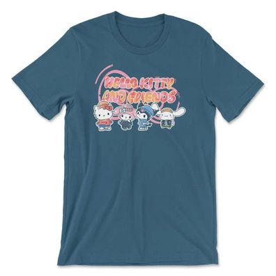 Hello Kitty T-Shirt And Friends Bubbles SNR-1-HKF005