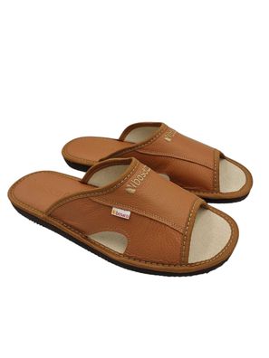 Hausschuhe Herren Naturleder Flip Flops Home Flip Flops Bosaco Open Toe 40-46