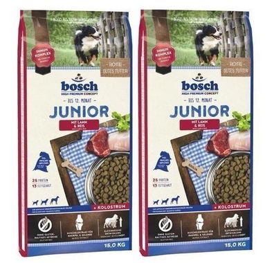2 * Bosch Lamm & Reis Junior 15 kg