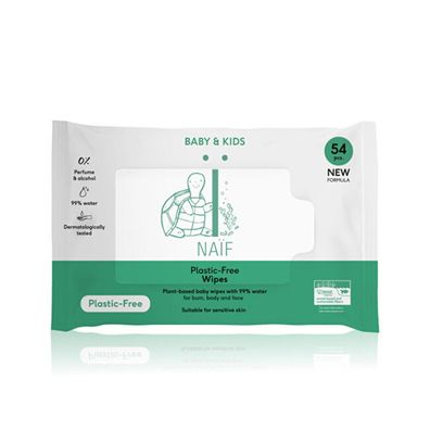 Naif Baby & Kids Plastic Free Wipes