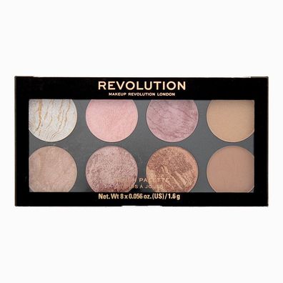Revolution Blush Golden Sugar Blush Palette 8 x 1.6g