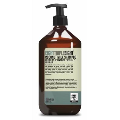 Acht Triple Eight Kokosnussmilch Shampoo 1000 ml