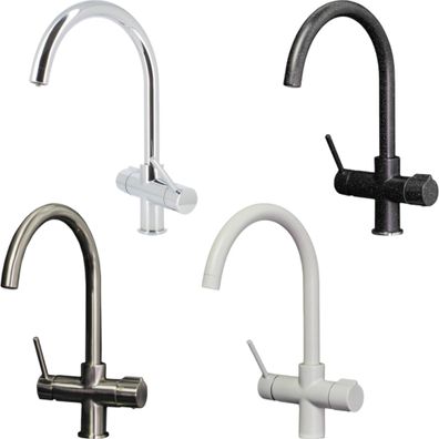 Wasserhahn Küche BieTal® BT-504 5-Wege C-Auslauf Küchenarmatur Mischbatterie