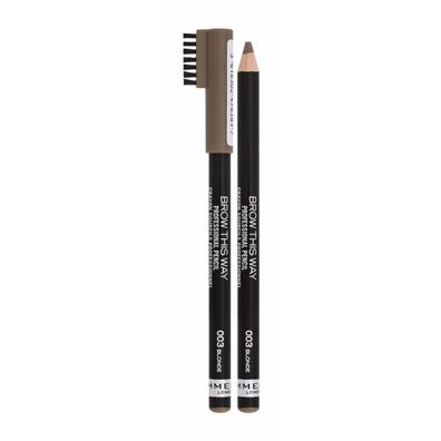 Rimmel London Brow This Way Professional Pencil 003-Blonde