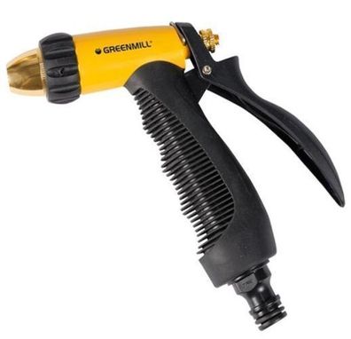 Spritzpistole Handbrause Für Gartenschlauch Metall Garten Spritze Einstellbarer