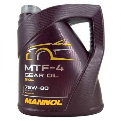 Mannol MTF-4 Gear OIl 75W-80 GL-4 4 Liter