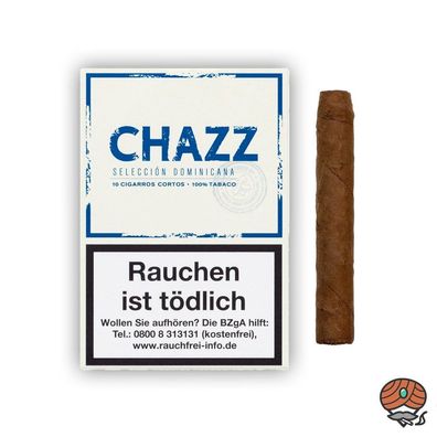 CHAZZ Selección Dominicana Cigarros Cortos Nr. 794 - 10 Zigarrillos
