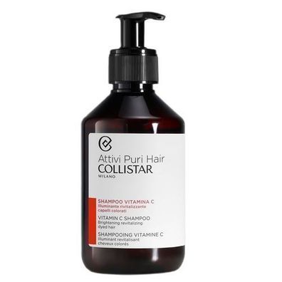 Collistar Attivi Puri Shampoo mit Vitamin C für kräftiges Haar, 250 ml