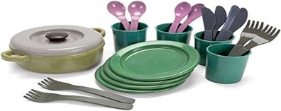 Dantoy XHP-2681 Green Bean 22 pcs Dinnerware Set