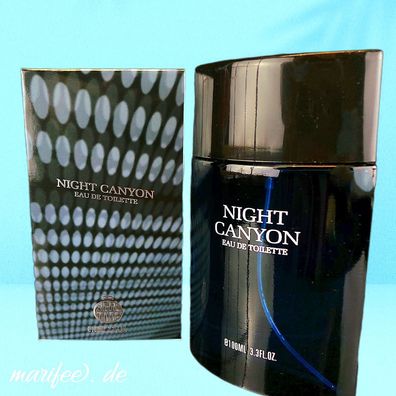 Eau de Toilette, Night Canyon, for Men, 100 ml, Holzig-orientalisch Art.-Nr. 43069