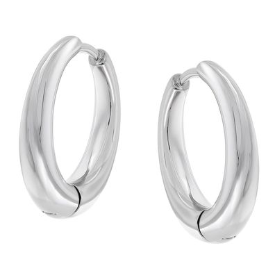 Boccia Schmuck Damen-Ohrringe Titan Creolen 05100-01