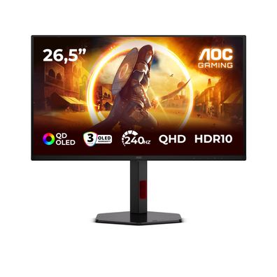 AOC Gaming Q27G4ZDR - G4 Series - OLED-Monitor - Gaming - 68.6 cm (27") (26.5" sichtb