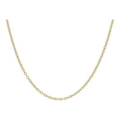 Boccia Schmuck Damen-Halskette Titan vergoldet 50 cm 08049-0250