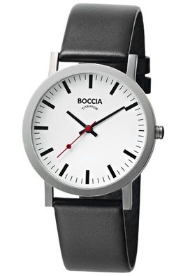 Boccia Armbanduhr in Unisexgröße Quarz Titan 521-03