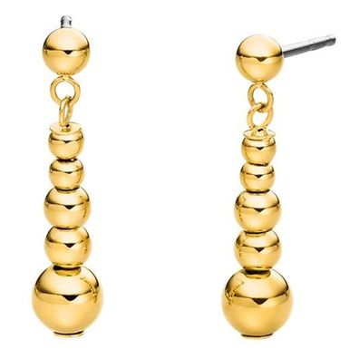 Boccia Schmuck Damen-Ohrringe Ohrhänger Titan Goldplattiert 05108-02