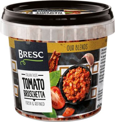 Bresc Tomaten Bruschetta 325g vegane italienische Kräutermischung Gewürz-Paste