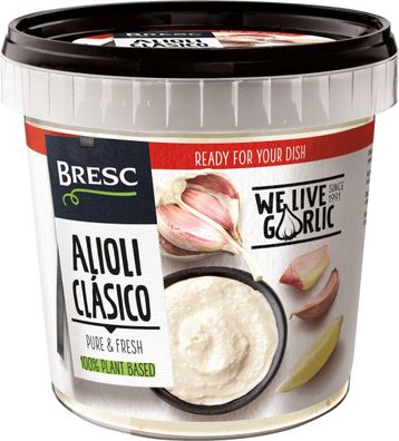 Bresc Alioli Clasico 1kg spanischer Knoblauch-Dip Aioli Knoblauchcreme Sauce