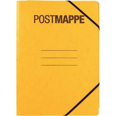 PAGNA Eckspanner Postmappe DIN A4 gelb
