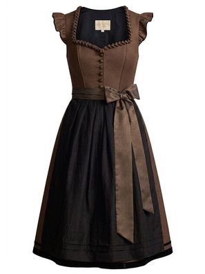 Dirndl Gerena 70cm Länge braun