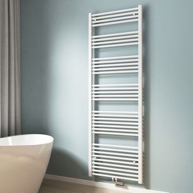 EMKE Badheizkörper Heizkörper 180x60cm Mittelanschluss Badheizung Handtuchwärmer Weiß
