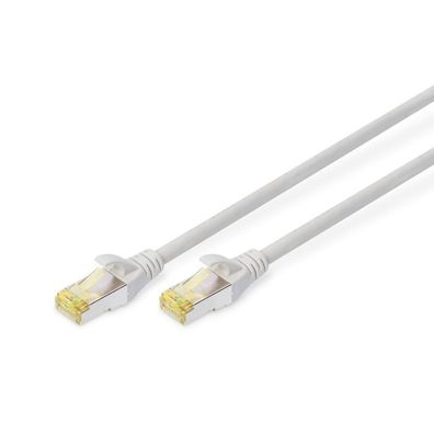 Digitus Patchkabel Cat6a S/FTP 2xRJ45 30.0m grau Hebelschutz Polybeutel