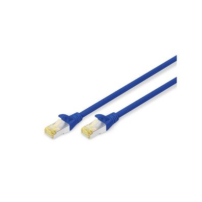 Digitus CAT 6A S/FTP Patchkabel, 10m, blau