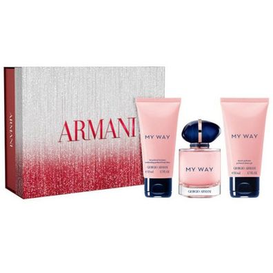 My Way EDP 50 ml (Füller) + Körperwäsche 50 ml+Duschgel 50 ml (Weihnachtsausgabe)