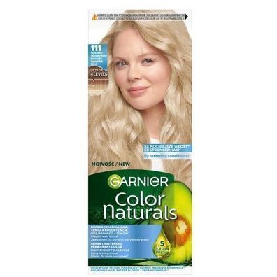 Garnier Color Naturals Haarfarbe 111: Superhelle Aschblondierung für ein natürli