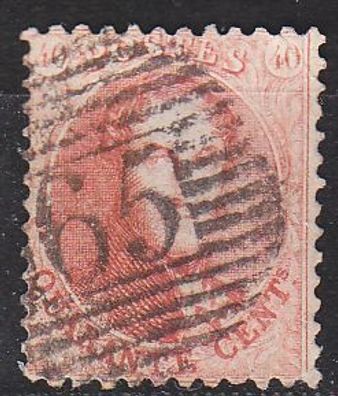 Belgien Belgium [1863] MiNr 0013 B ( O/used ) [02]