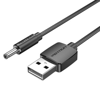 Stromkabel USB auf DC 3,5mm 5V - Länge: 1 Meter