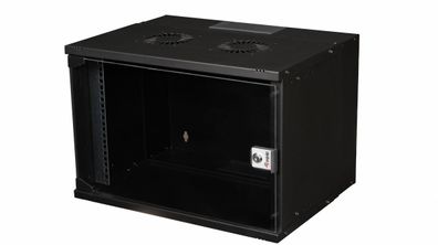 Equip Eco Mount 19 Schrank, 07HE, 540X400mm, RAL9005 Schwarz