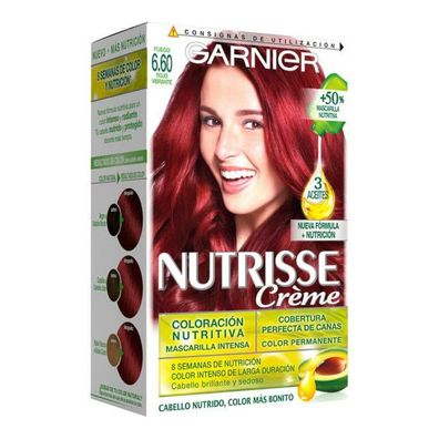 Garnier Tinte Pelo Nutrisse 6,60 Rojo Intenso