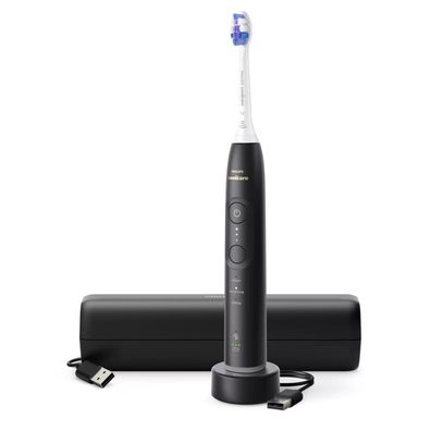 Philips HX7411/02 Schallzahnbürste Schwarz (HX7411/02)
