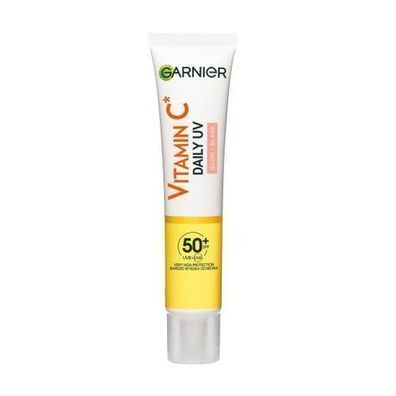 Garnier Vitamin C Tagesfluid mit LSF50 + , Leuchtkraft & Schutz, 40ml