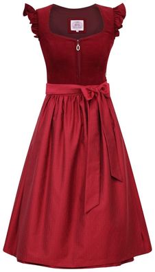 Dirndl Ansfelden 65cm Länge wine