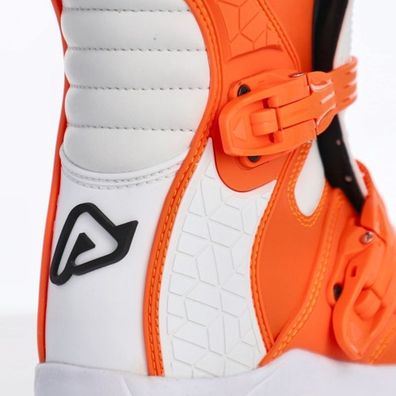 Acerbis MX- Offroad Kinderstiefel X-Team - Orange/Weiß - 35