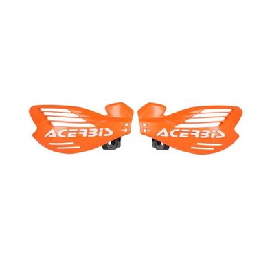 Acerbis Handprotektor X-Force passend für KTM / HUS / GAS GAS / YAM u.a. - Orange 2