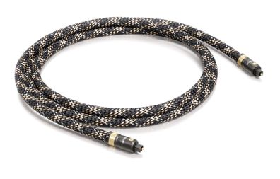 Viablue H-FLEX HighEnd Toslinkkabel - Digital - optisch Audio - T8 - Cobra