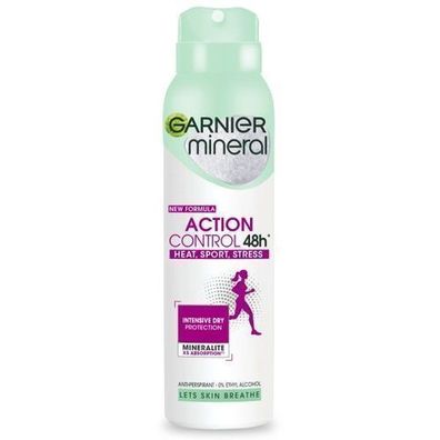Garnier Mineral Action Control Antitranspirant Spray, 150ml