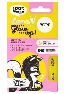 Yope 98% Woll-Lippenoel, 10g - Natuerliche Lippenpflege