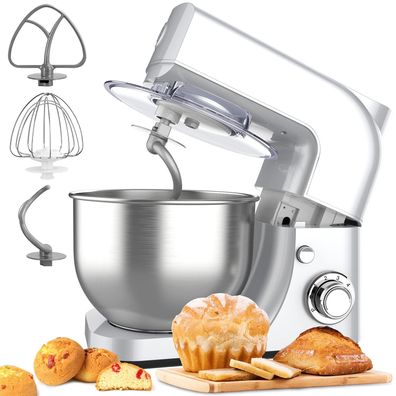 Vpcok Direct Kéchenmaschine 6 Stufen Edelstahlschéssel Knetmaschine Defekt